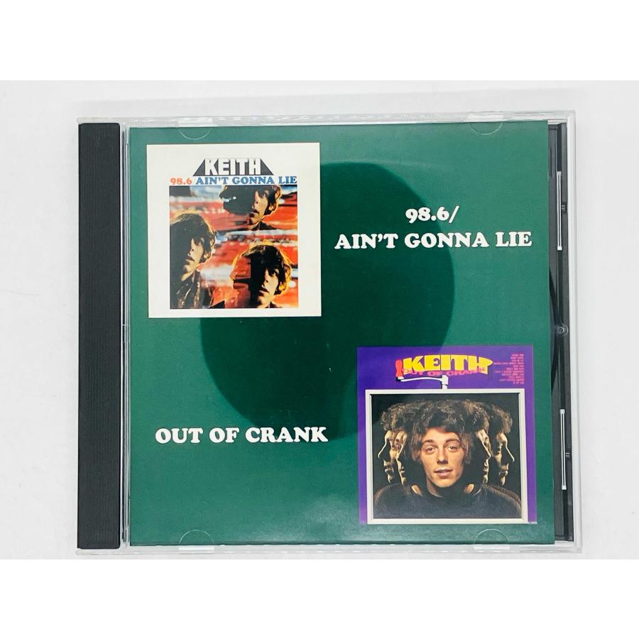 即決CD 2in1 / Keith『98.6/Ain't Gonna Lie + Out Of Crank』 キース