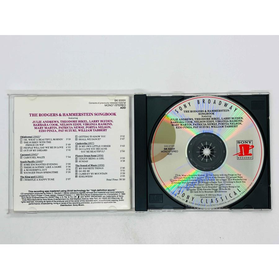 即決CD THE RODGERS & HAMMERSTEIN SONGBOOK / SK 53331 X25 : TOTAL