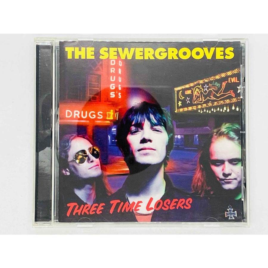 即決CD THE SEWERGROOVES / THREE TIME LOSERS ESD119 Z48 : TOTAL-CD
