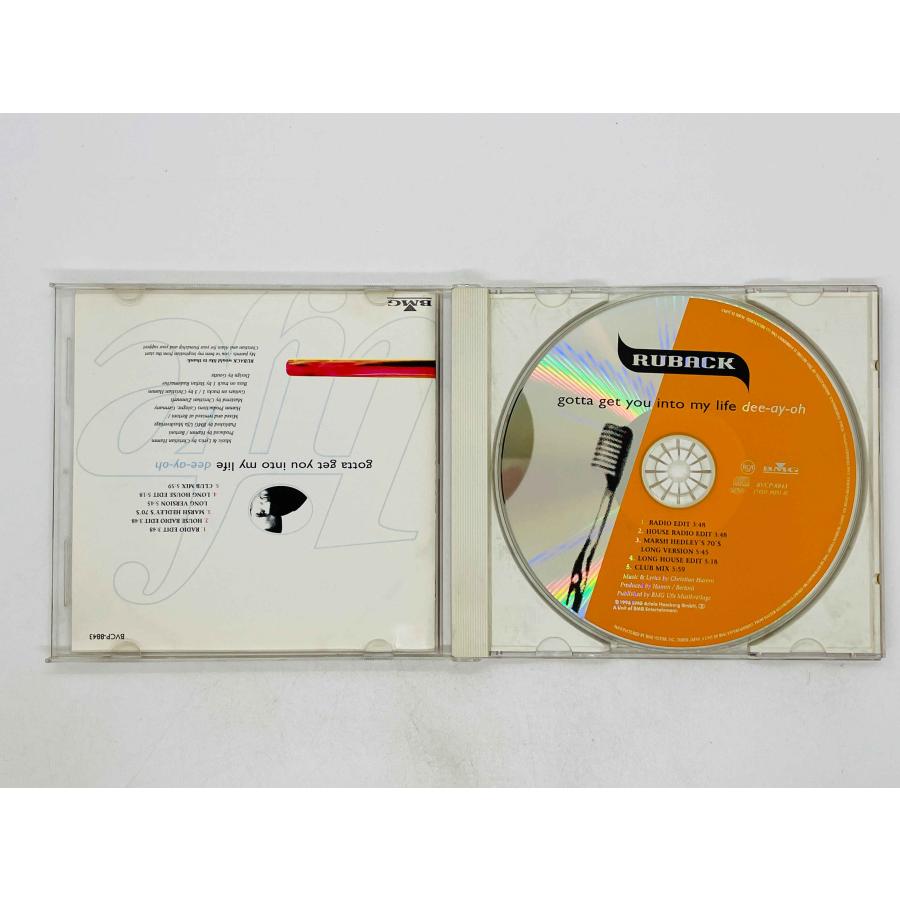 即決CD RUBACK / gotta get you into my life , Dee-ay-oh 国内盤 BVCP-8843 Q06 ...