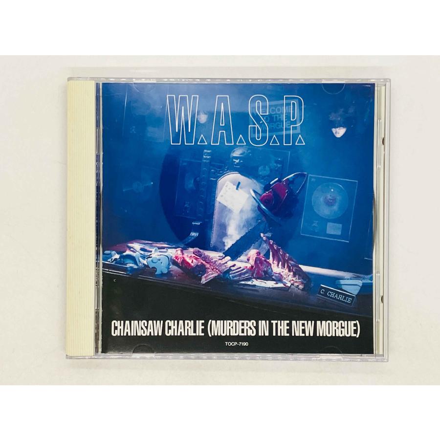 即決CD W.A.S.P. / CHAINSAW CHARLIE チェインソー・チャーリー 国内盤