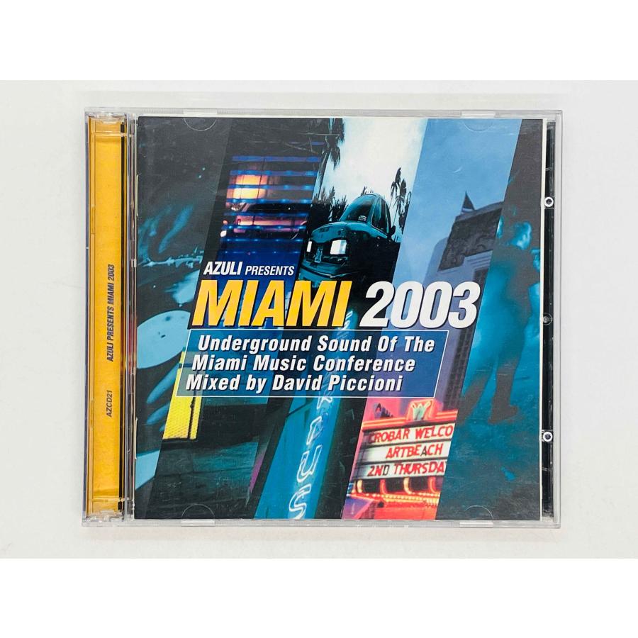 即決2CD AZULI PRESENTS MIAMI 2003 / David Piccioni AZCD21 Z33 : TOTAL-CD ...