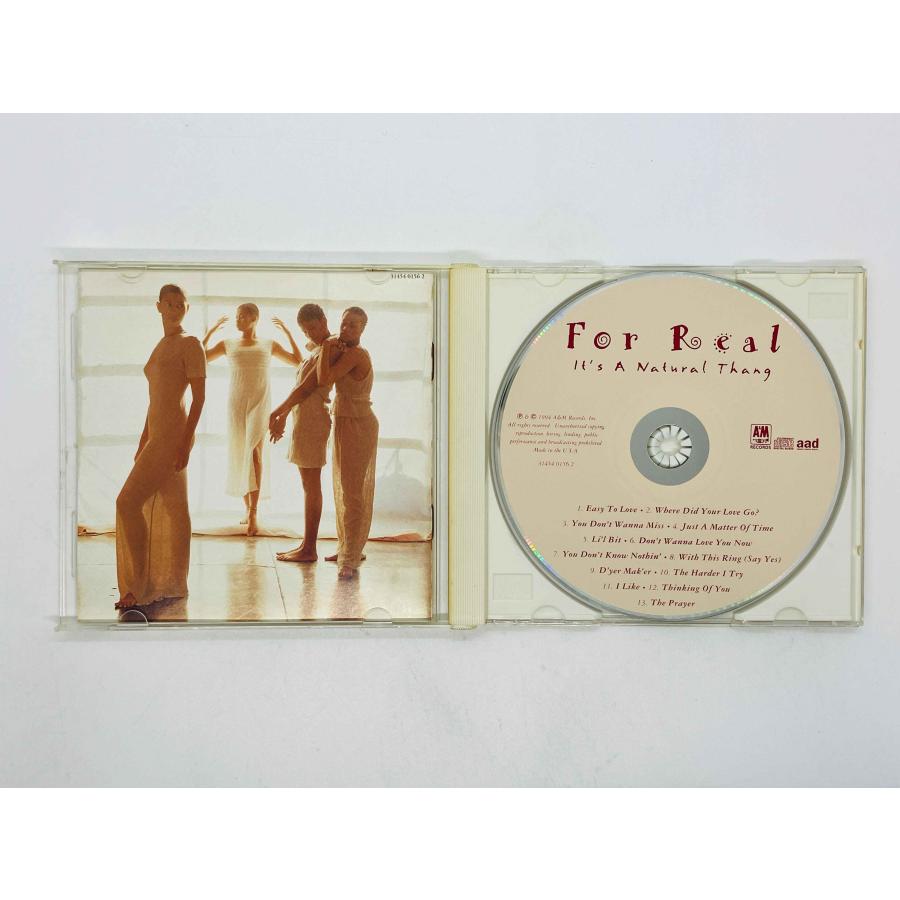 即決CD FOR REAL / IT'S A NATURAL THANG フォー・リアル イッツ・ア