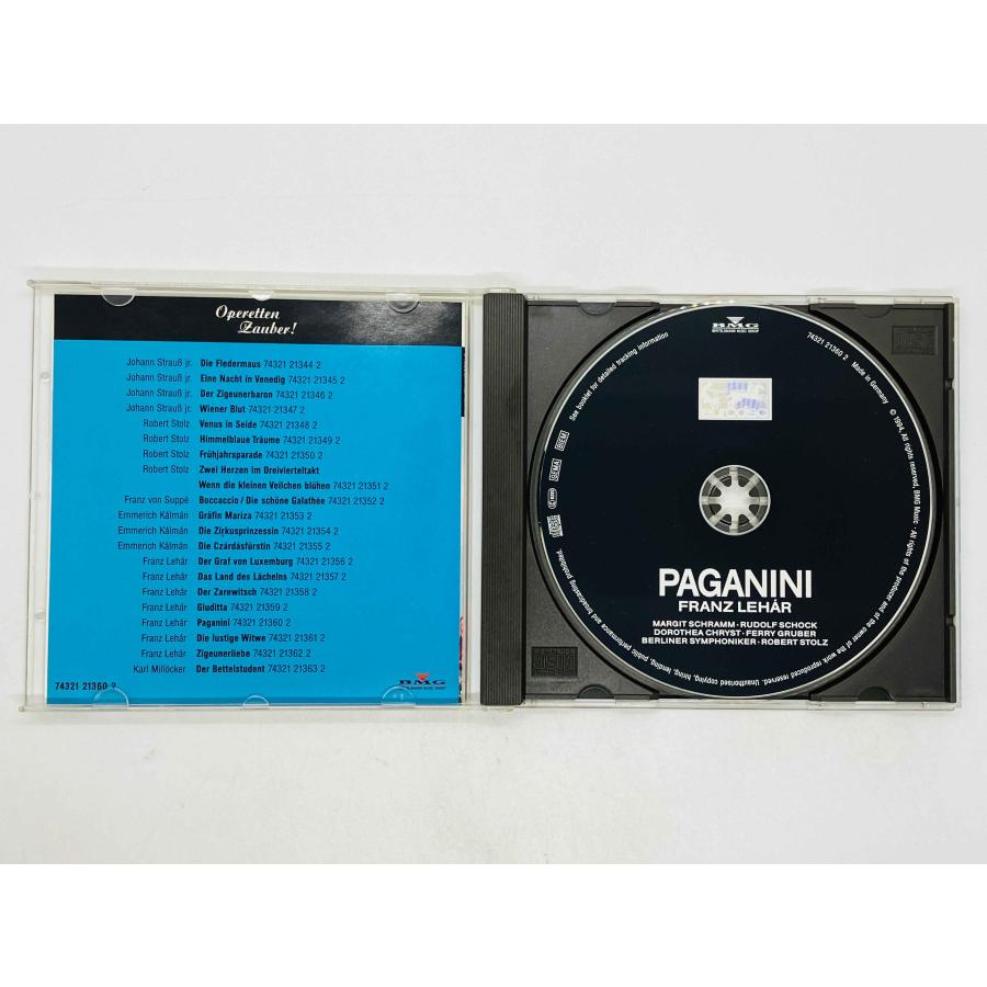 即決CD フランツ・レハール 喜歌劇 パガニーニ / 74321 21360 2 Z14
