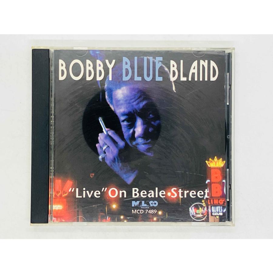 即決CD BOBBY BLUE BLAND / “Live” On Beale Street / ボビー・ブルー・ブランド / ライブ・オン・ビール・ストリート MCD 7489 Y42