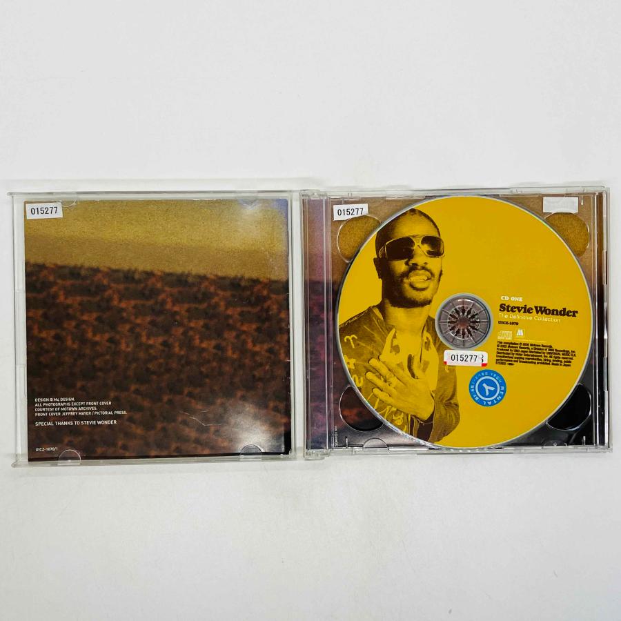 即決2CD レンタル品 スティーヴィー・ワンダー / ディフィニティヴ