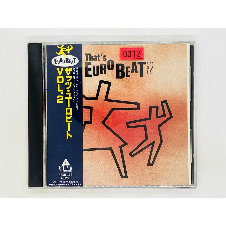 即決CD ザッツ・ユーロビート / VOL.2 THAT'S EUROBEAT VOL. 2 国内盤
