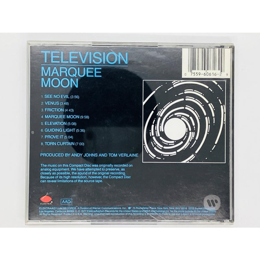 即決CD TELEVISION テレヴィジョン / MARQUEE MOON マーキームーン / SEE NO EVIL / VENUS / FRICTION / 1098 2 Y29｜total-cd-shop｜02