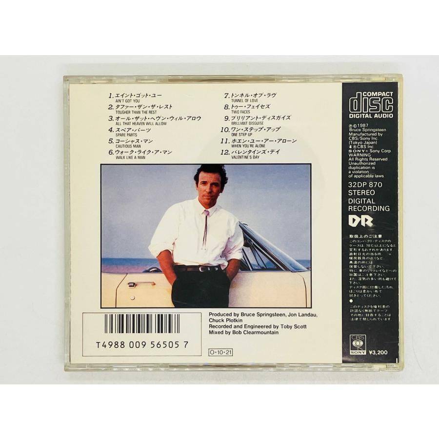 即決CD 旧規格 BRUCE SPRINGSTEEN / TUNNEL OF LOVE ブルース