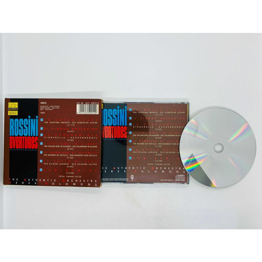 即決CD 西独盤 蒸着仕様 ROSSINI OVERTURES / THE AUTHENTIC
