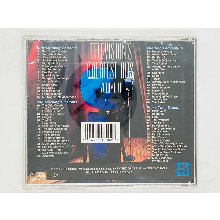 即決CD 未開封 Television's GREATEST HITS Volume II 即決CD 未開封 Television's GREATEST HITS Volume II
