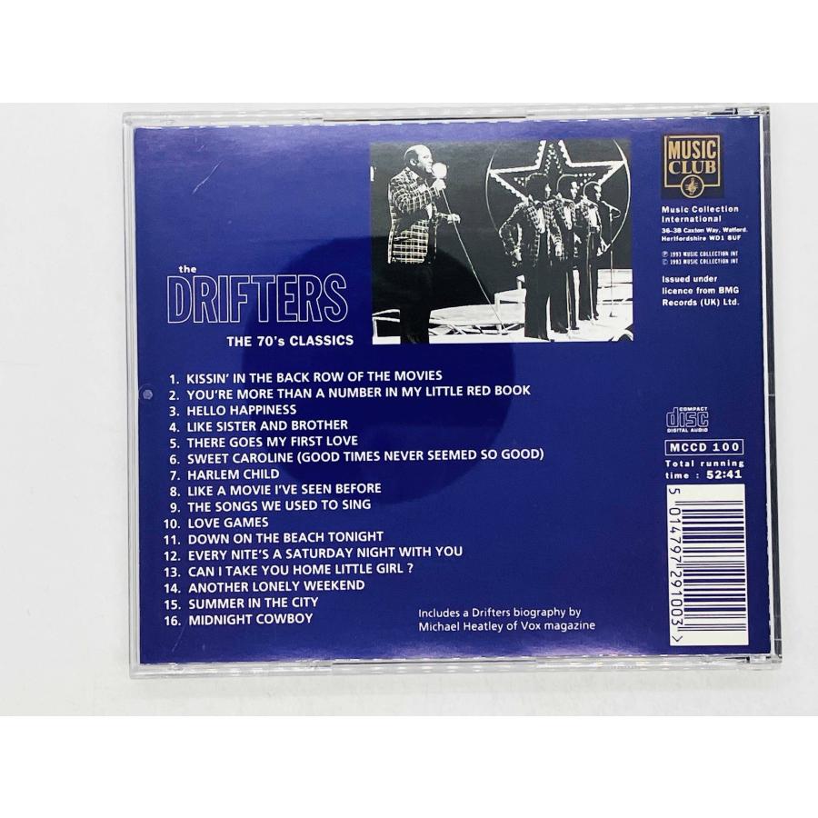 即決CD The Drifters / Kissin' in the back row THE 70's CLASSICS ザ