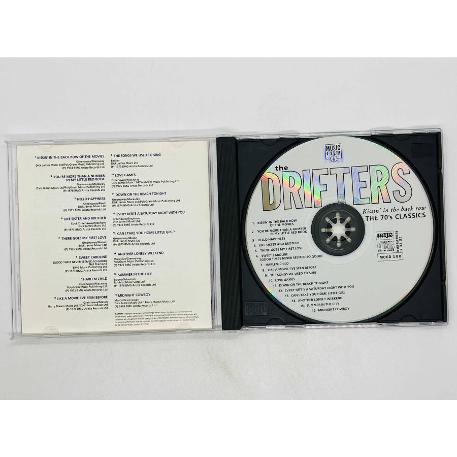 即決CD The Drifters / Kissin' in the back row THE 70's CLASSICS ザ