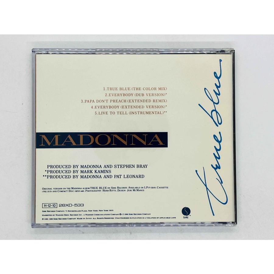 即決CD 旧規格 マドンナ / トゥルー・ブルー スーパー・クラブ
