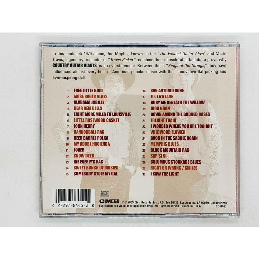 即決CD Merle Travis & Joe Maphis / Country Guitar Giants CD-8445