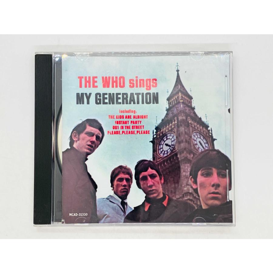 即決CD THE WHO SINGS MY GENERATION / ザ・フー マイ 即決CD THE WHO SINGS MY GENERATION / ザ・フー マイ