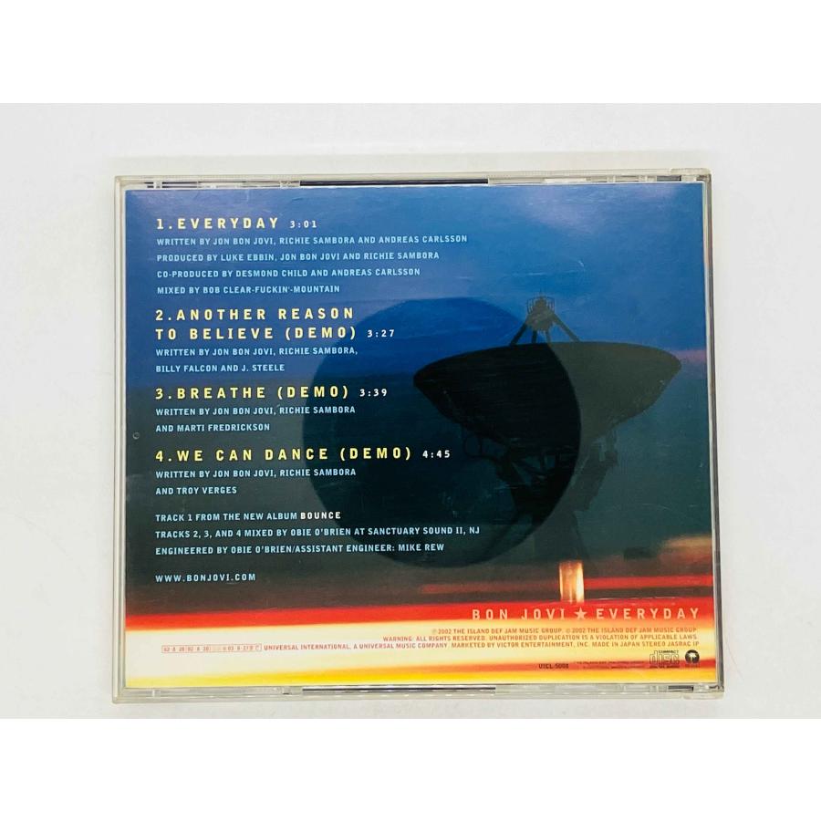 即決CD BON JOVI / EVERYDAY / ボン・ジョヴィ / エヴリデイ 国内盤 UICL-5008 R06 |  | 01