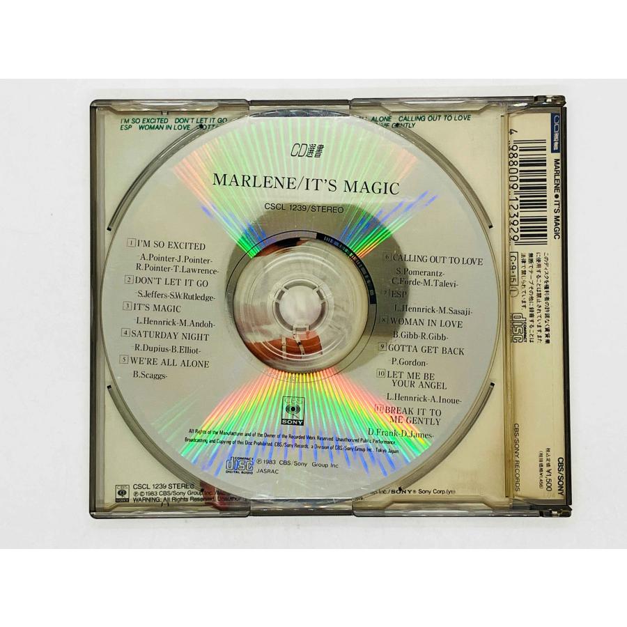 即決CD マリーン / マジック Marlene It's Magic 国内盤 CSCL 1239 Z50
