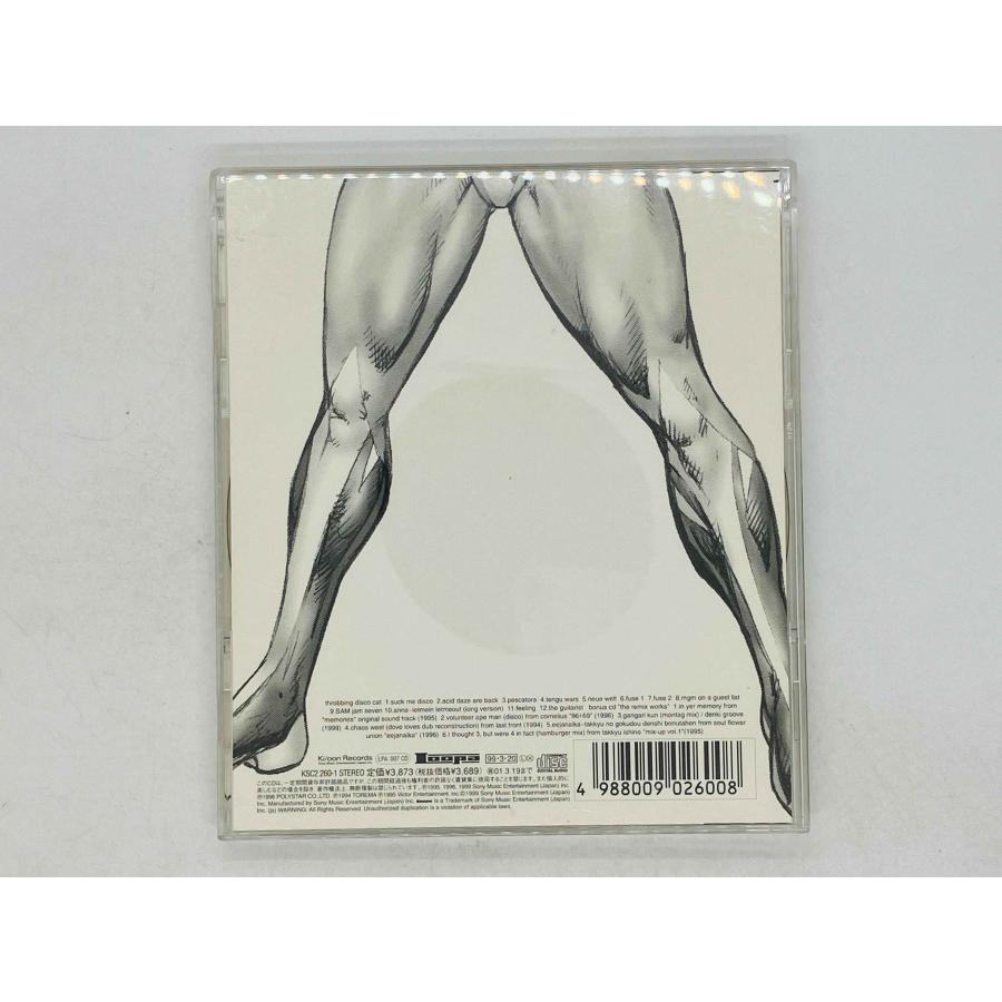 石野卓球「throbbing disco cat」 B2告知ポスター 1999年 即決2CD 石野卓球 / スロッビング ディスコ キャット takkyu ishino