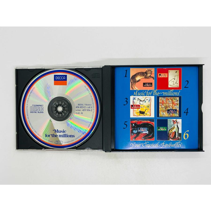 即決3CD MUSIC FOR THE MILLIONS 6 OF オムニバス 455 956-2 T03
