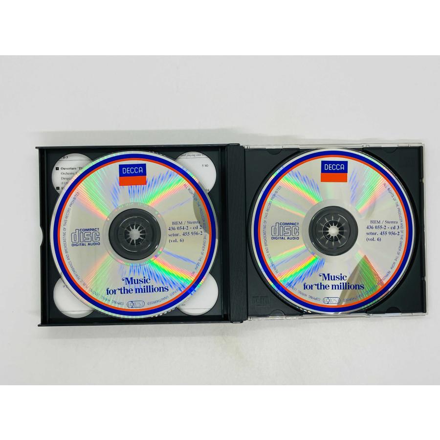 即決3CD MUSIC FOR THE MILLIONS 6 OF オムニバス 455 956-2 T03