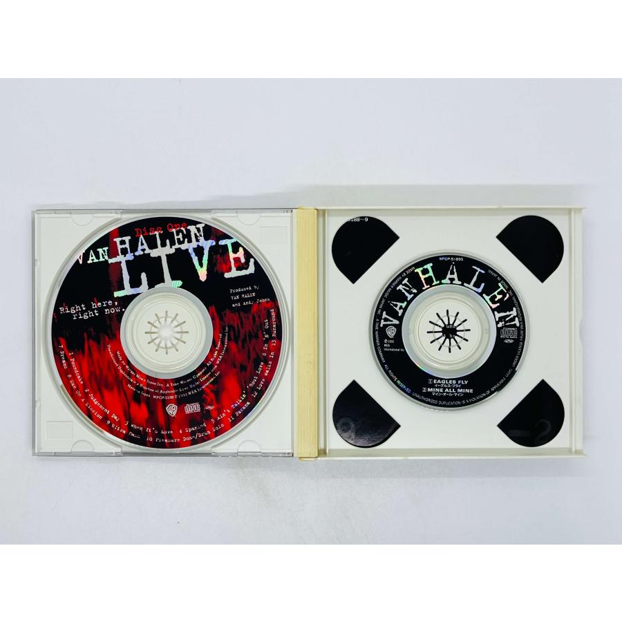 即決2CD+限定8cmCD ヴァン・ヘイレン / ライヴ：ライト・ヒア、ライト