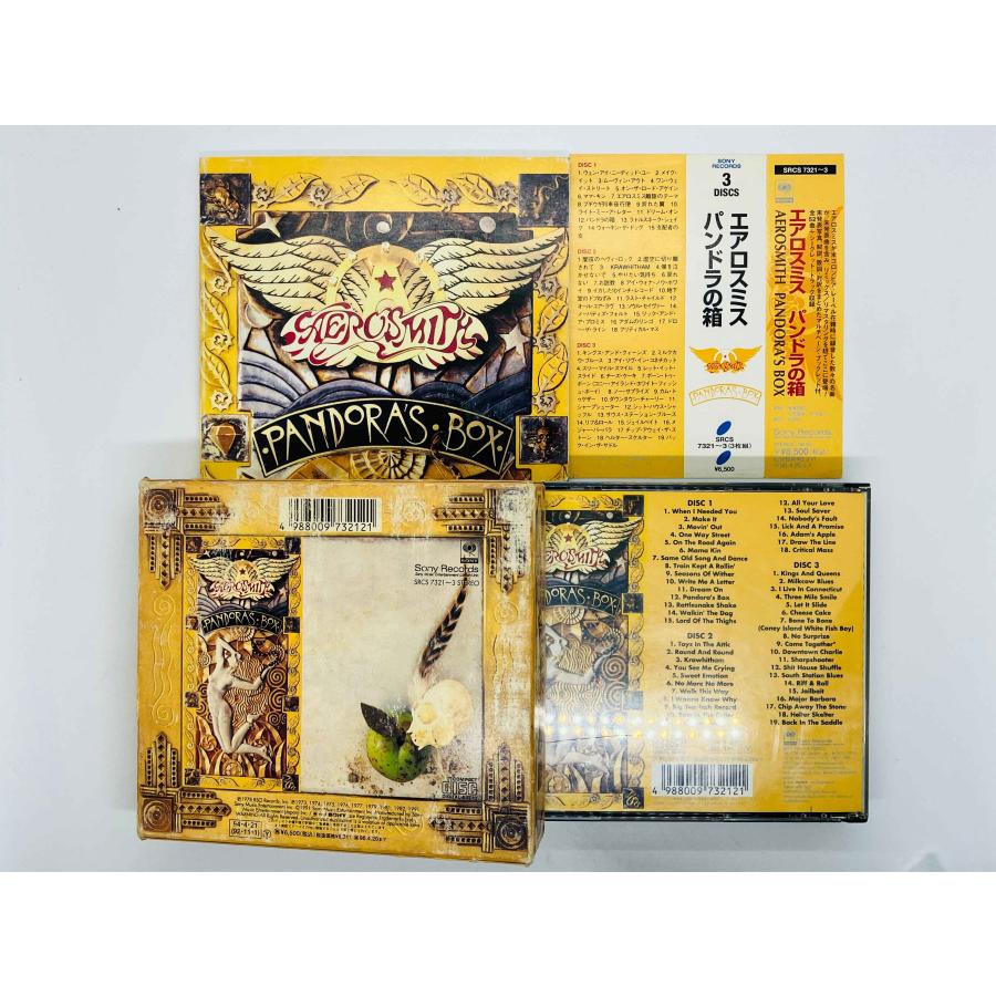 即決3CD エアロスミス / パンドラの箱 Aerosmith Pandora's Box