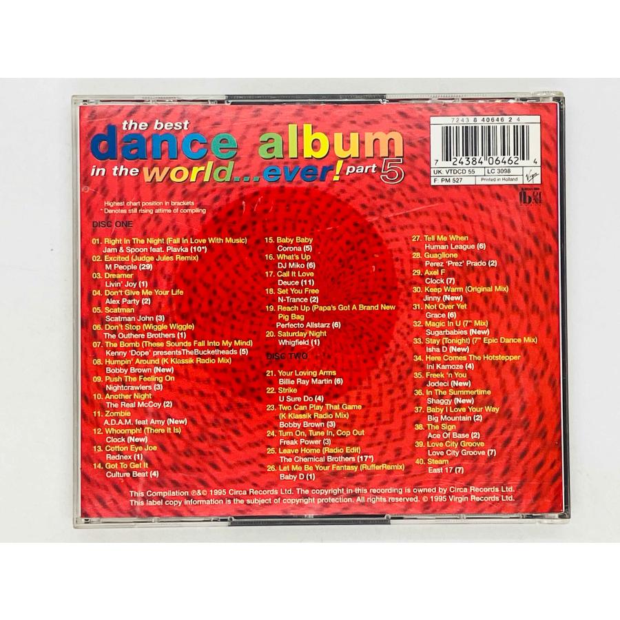 CDいろいろ 即決2CD The Best Dance Album In World Ever! Part 5 オランダ