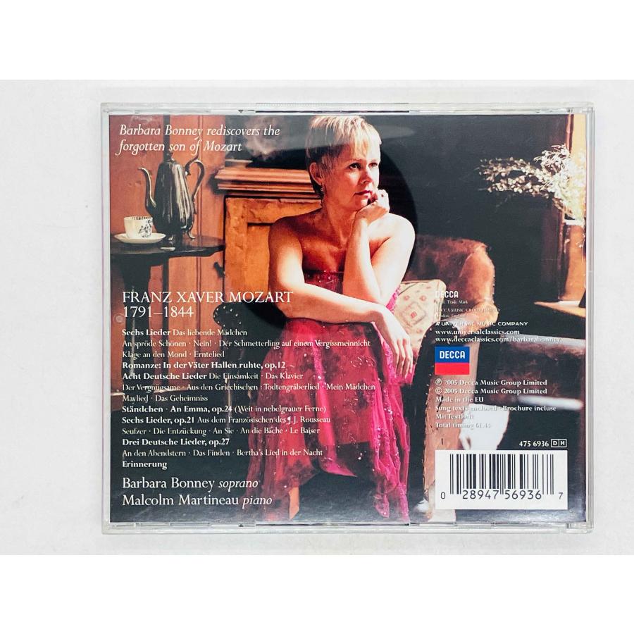 即決CD バーバラ・ボニー / Barbara Bonney THE OTHER MOZART FRANZ