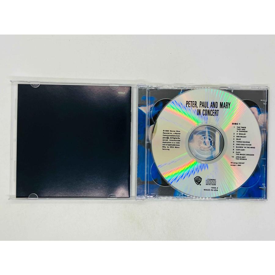 即決2CD ピーター,ポール&マリー / イン・コンサート PETER, PAUL AND