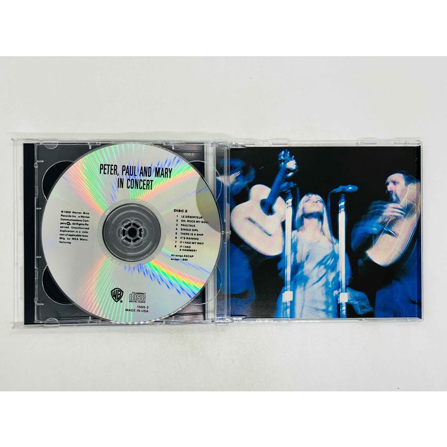 即決2CD ピーター,ポール&マリー / イン・コンサート PETER, PAUL AND