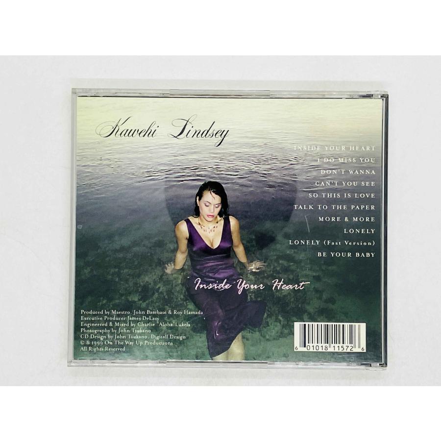即決CD KAWEHI LINDSEY / INSIDE YOUR HEART Mellow Hawaii TW88 IO7