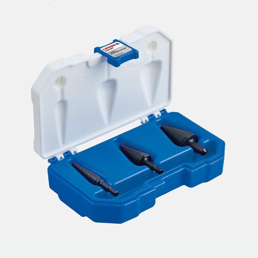 LENOX(レノックス) バリビット 段付きドリル ステップドリル セット3本