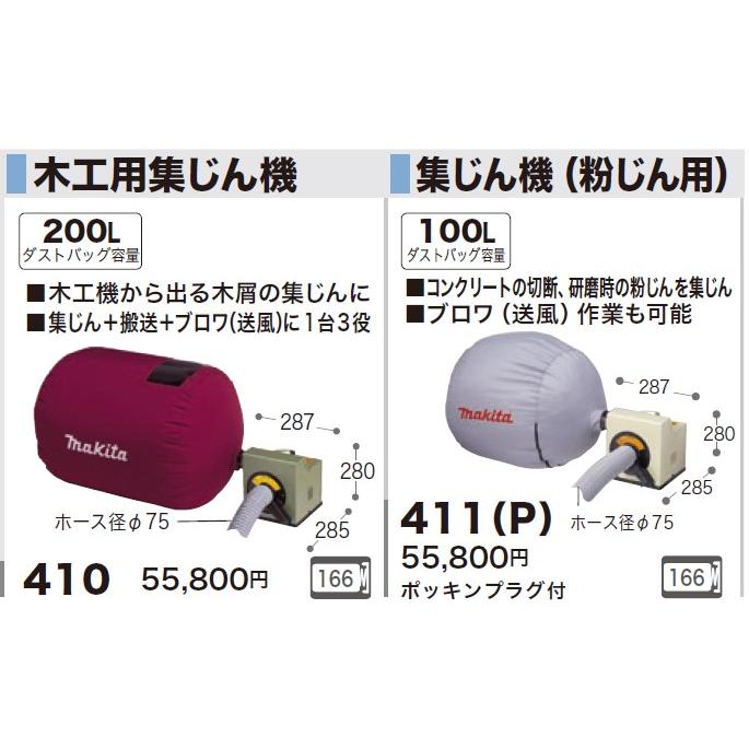マキタ マキタ(Makita) 411(P) 集じん機(粉じん用) : Total マキタ マキタ(Makita) 411(P) 集じん機(粉じん用) : Total