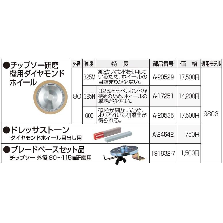 マキタ(Makita) A-20535 チップソー研磨機用 ダイヤモンドホイル 80mm×粒度600｜total-homes｜02
