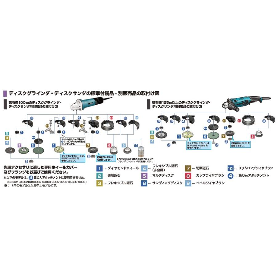 マキタ（makita） マルチディスクコンクリート 粒度C24 125×22 A-45238