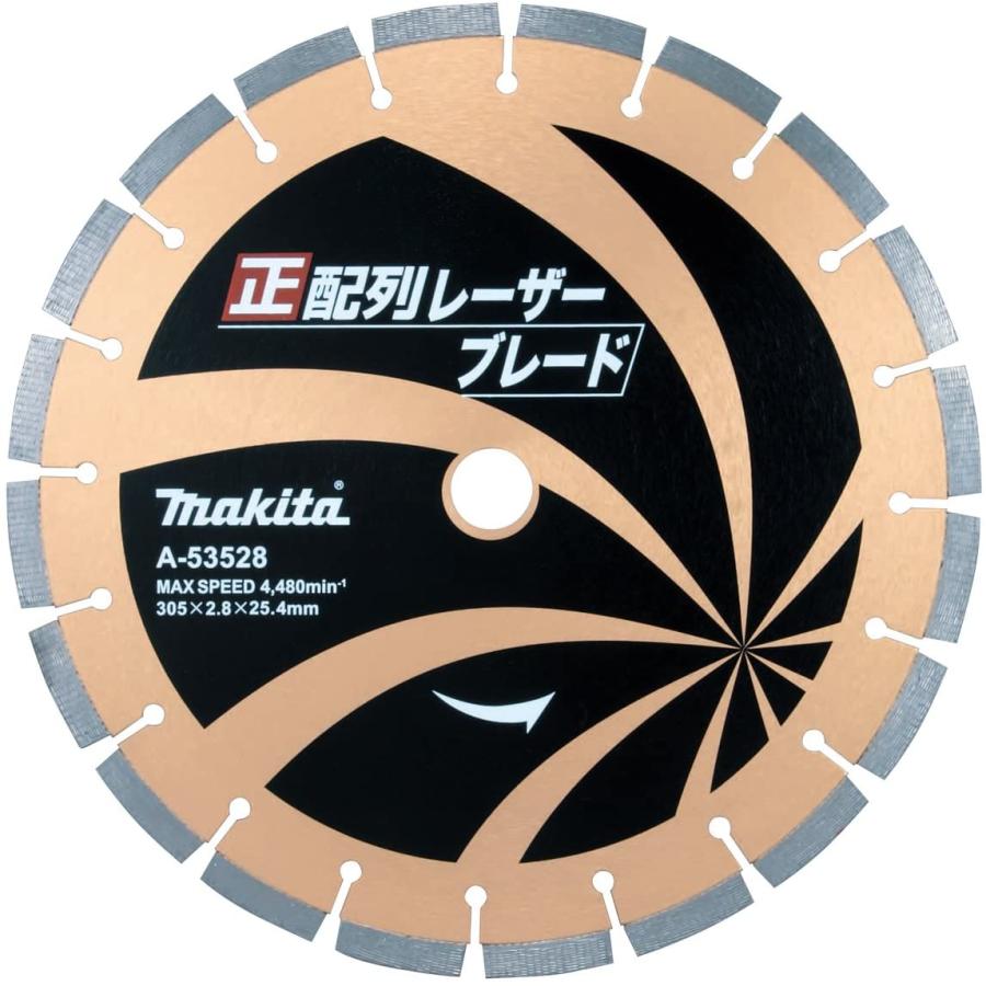 マキタ 正配列レーザーブレード A-53528 305×2.8×25.4mm リング内径:22 ダイヤモンドホイール