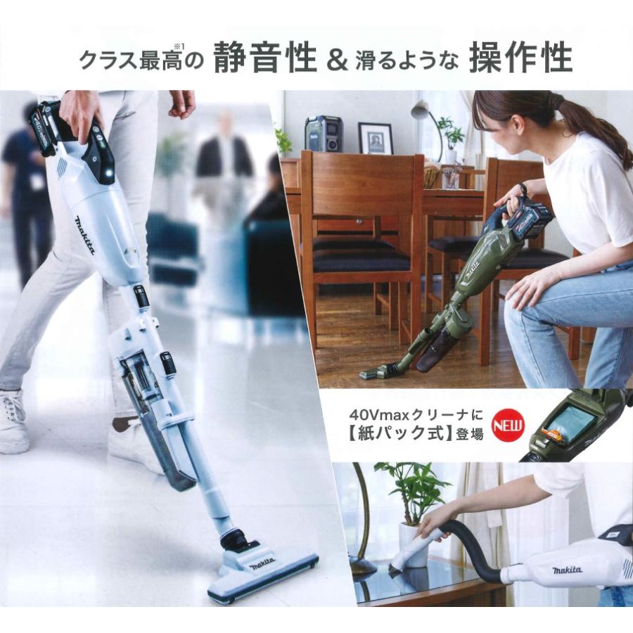 マキタ マキタ(makita) 充電式クリーナー CL002GRDCW スノー マキタ マキタ(makita) 充電式クリーナー CL002GRDCW スノー
