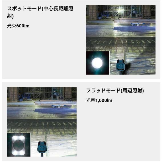 マキタ(makita) ML007G 充電式LEDフラッシュライト【本体のみ】40V｜total-homes｜04