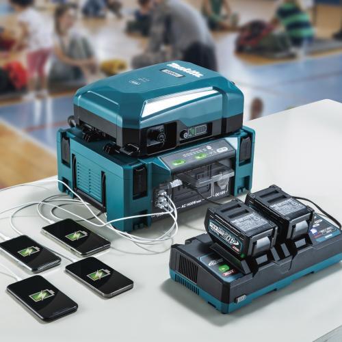 Makita ポータブル電源　インバータセット マキタ（makita） ポータブル電源用 DCACインバータ BAC01 : Total