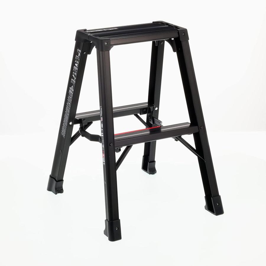 長谷川工業 専用脚立 脚軽 BLACK 2段 RZB-06b (0.60m) 17760 : Total
