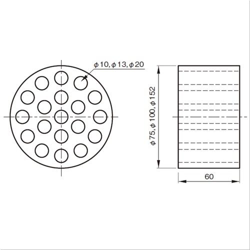杉田エース 杉田エース(ACE) 312-771 ウレタン 消音材 100型 配管防音 杉田エースウレタン消音材100型9個セット換気口