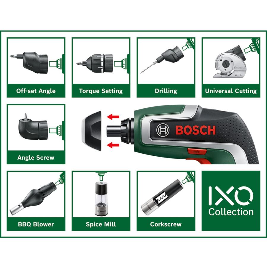 BOSCH（ボッシュ） ドリルアダプター 1600A00B9P IXO用 ドリルビット 