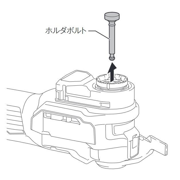 マキタ(makita)  TM52D用 ホルダボルト Oリングセット 327769-4 213032-0