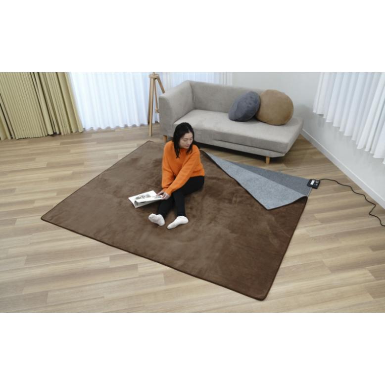 広電（KODEN） 電気カーペット 本体 省エネ3畳相当 235×176cm 8時間