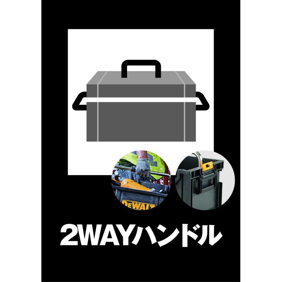 DEWALT デウォルト(DEWALT) タフシステム システム収納BOX トート