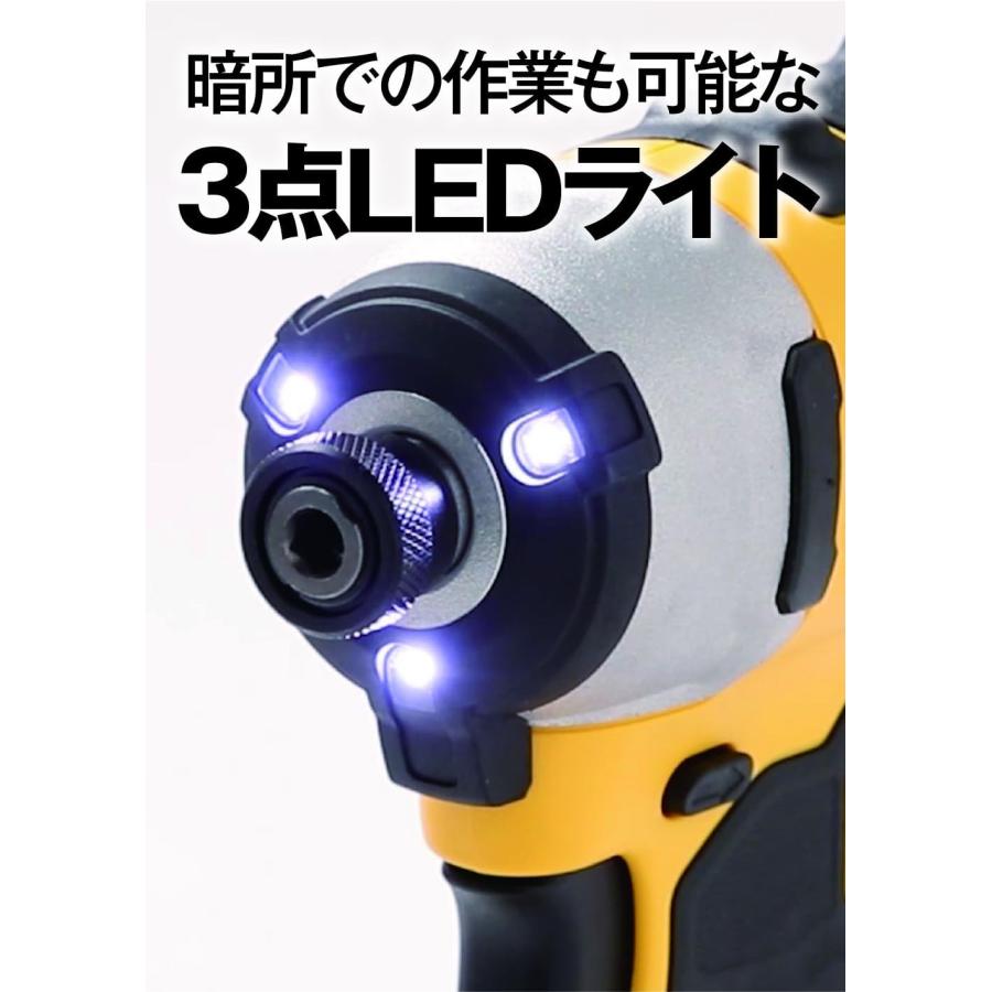 DEWALT デウォルト(DEWALT) コードレス インパクトドライバー 18V