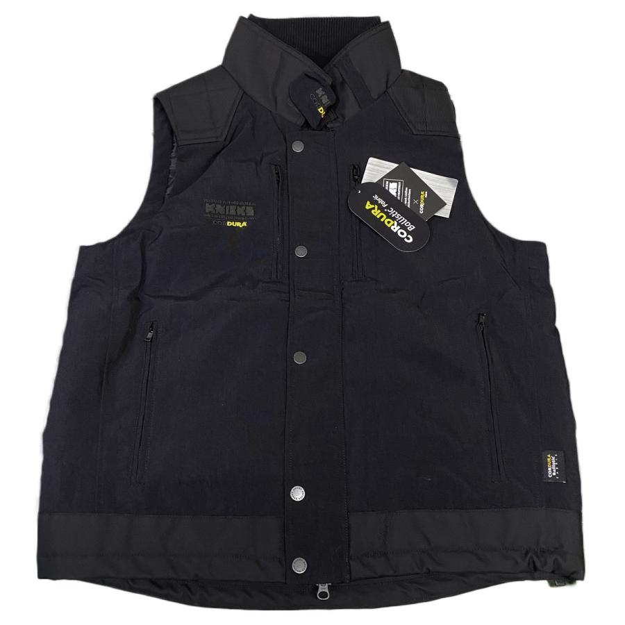 ニックス Knicks ワークベスト数量限定品 ニックス(KNICKS) 数量限定 ワークベスト 防寒着 ブラック:ブラック L