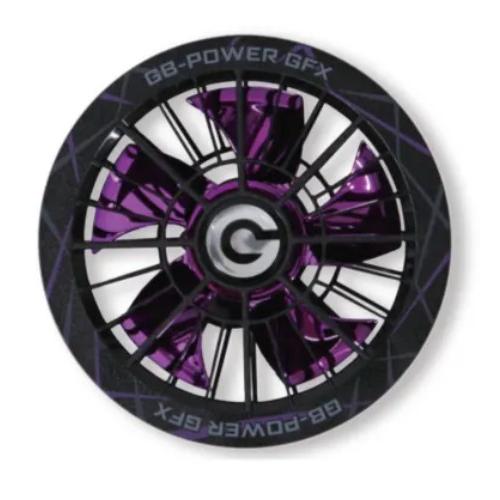 長信ジャパン 空調ウェア用 30V ファンセット GFXSBP ブラックパープル