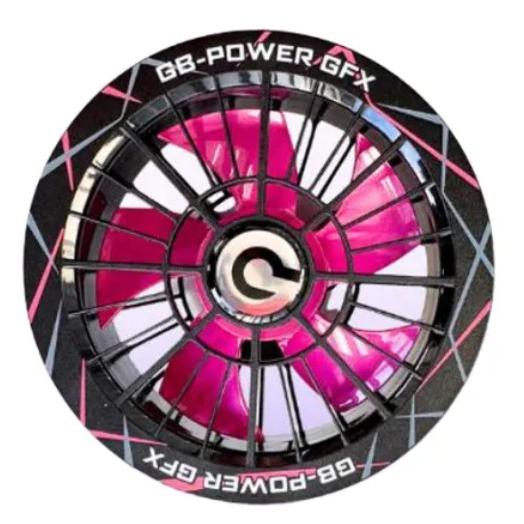 長信ジャパン 空調ウェア用 30V ファンセット GFX-BP ブラックピンク